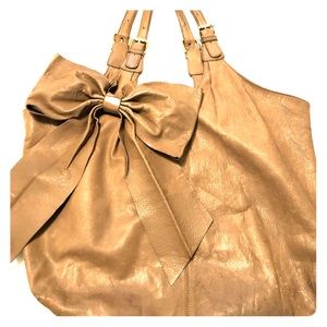COPY - Valentino brown leather tote bag